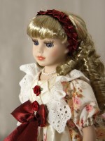 Кукла фарфоровая на подставке YF-161197